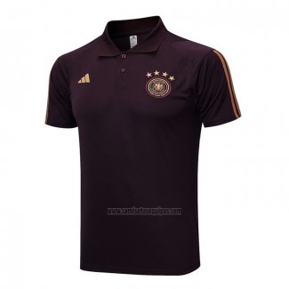 Camiseta Polo del Alemania 2022-2023 Marron